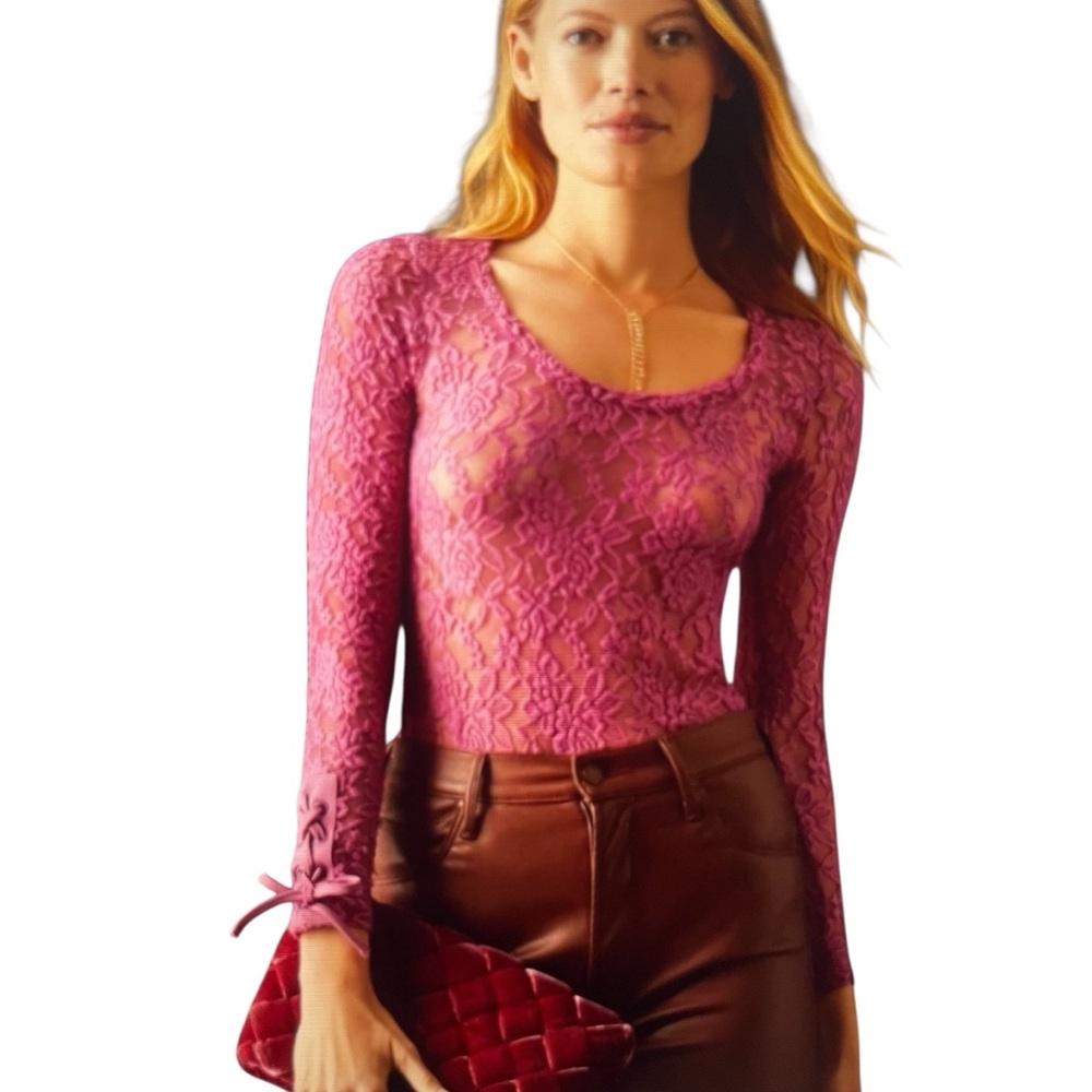NWT’s Anthropologie sheer Lace Women's Top